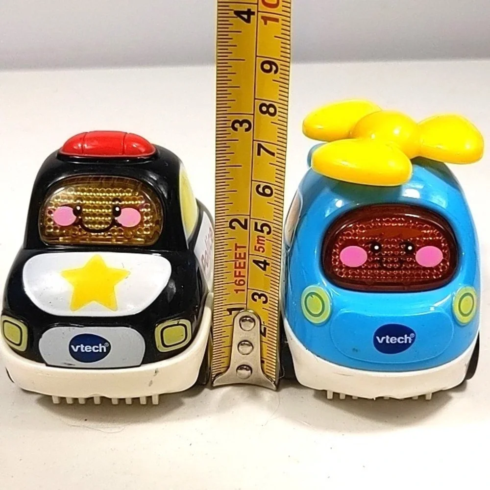 VTech Go Go Smart‎ Wheels Police Car and Helicopter Lot Interactive Toddler Toys